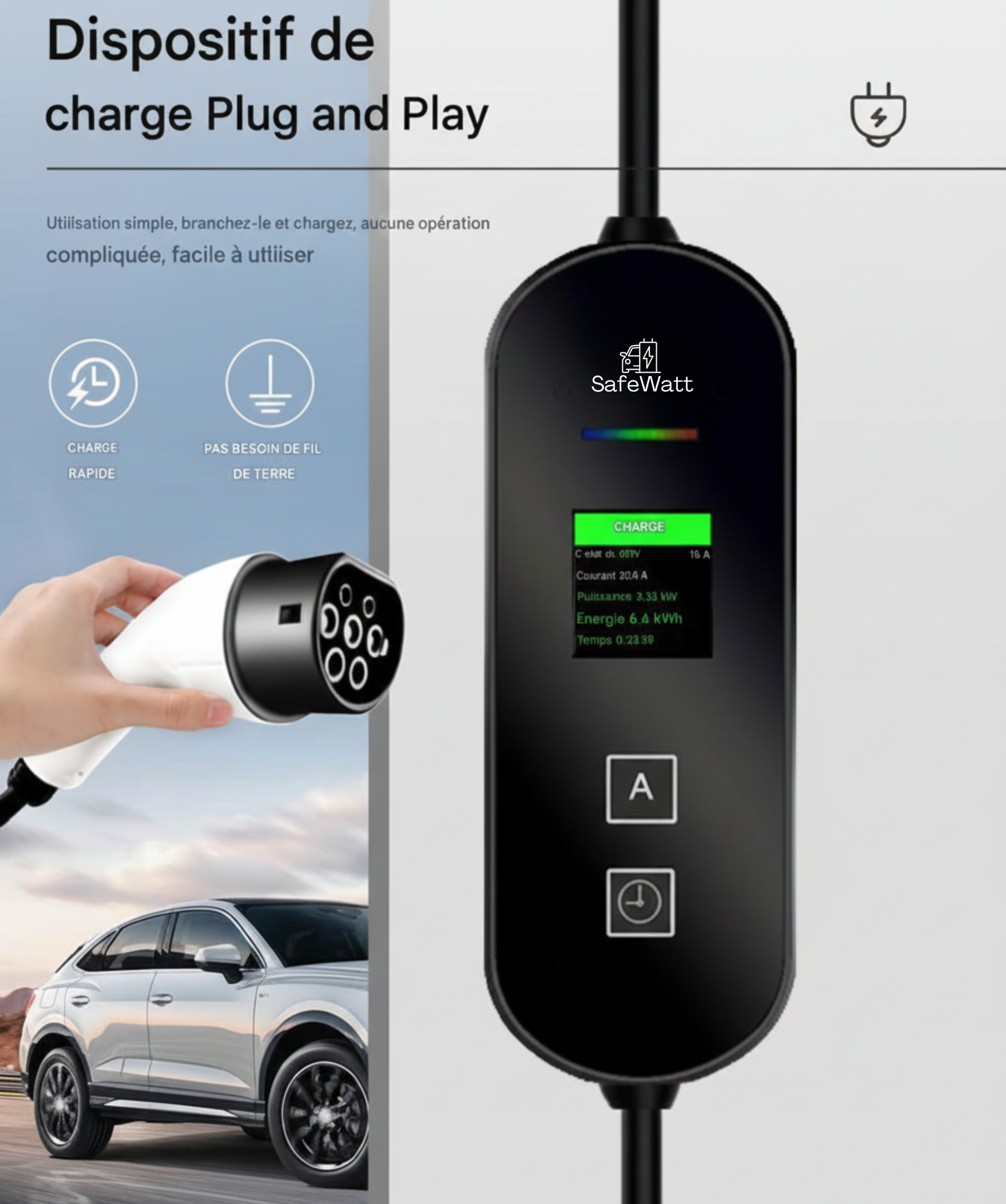 Chargeur 16 A Plug & Play