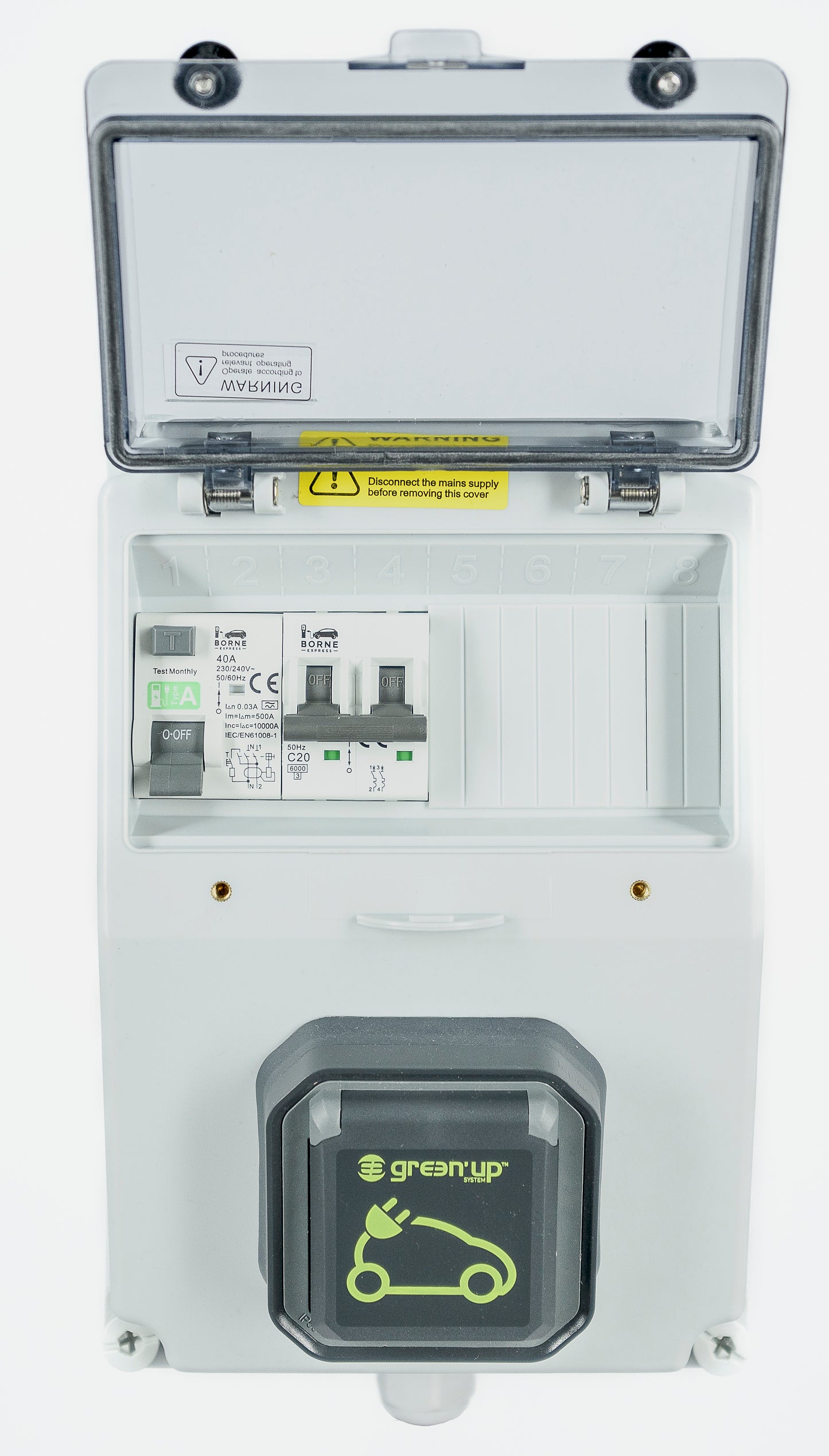 Prise Green up avec protection surcharge et court-circuit