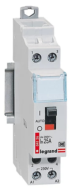 Contacteur Legrand - bipolaire 230V~ - 25A - 1 module