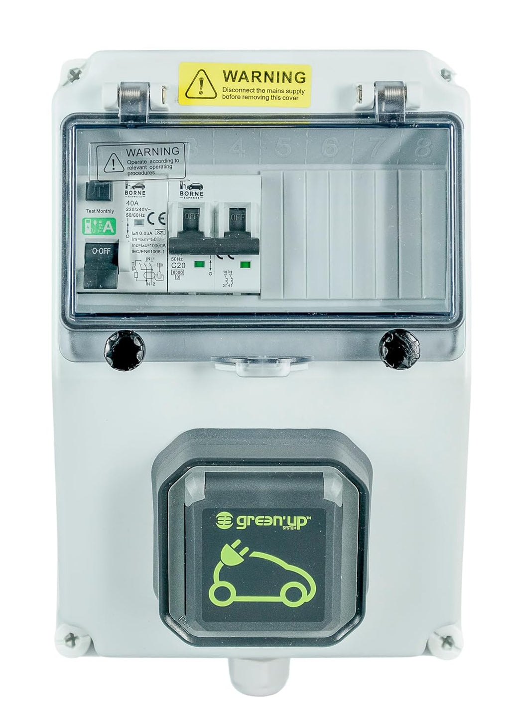 Prise Green up avec protection surcharge et court-circuit