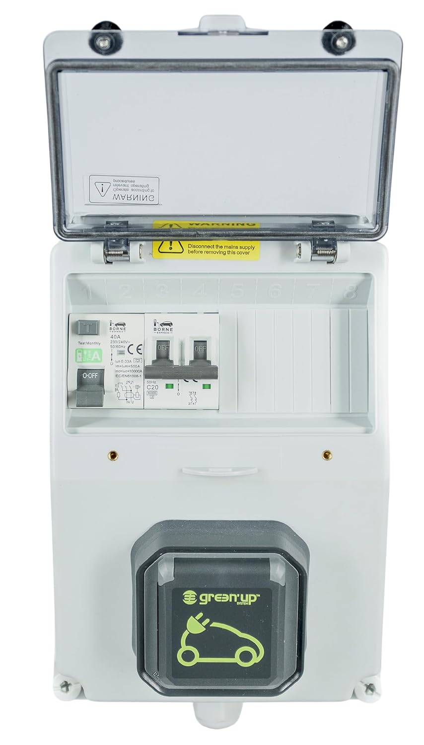 Prise Green up avec protection surcharge et court-circuit