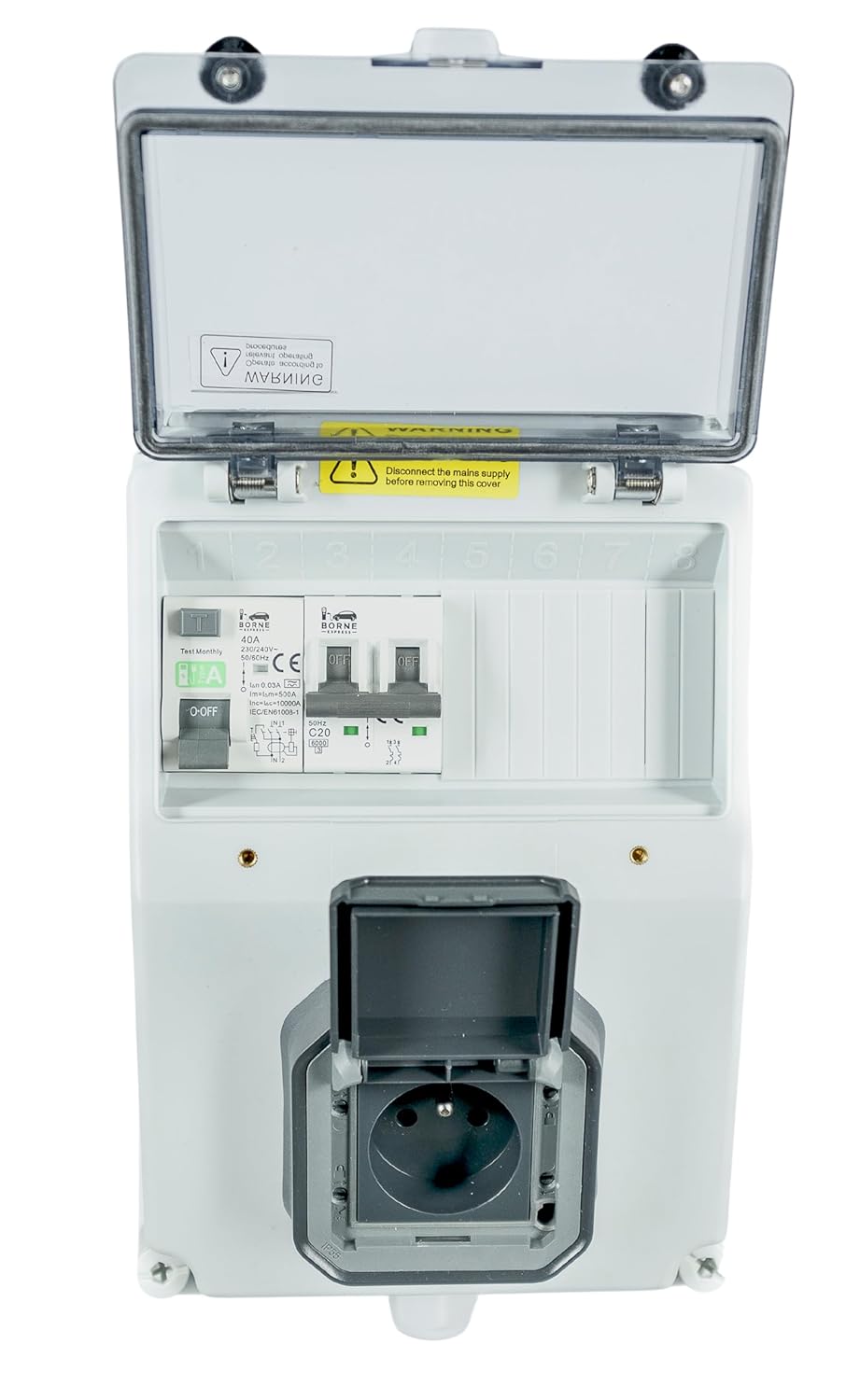 Prise Green up avec protection surcharge et court-circuit